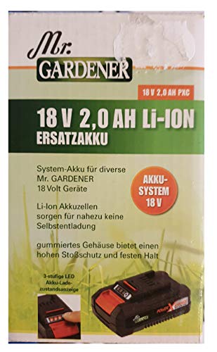 Preisvergleich Produktbild EM Mr.GARDENER Ersatzakku 18V 2,0Ah PXC 4511463