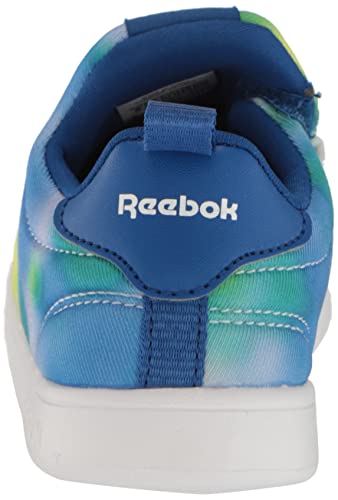 Reebok Kids Club C Slip On Sneaker, Vector Blue/Acid Yellow/White, 7 M (Toddler)3