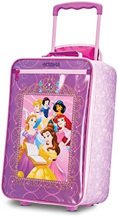 American Tourister Disney Softside Upright Luggage, Princess 2, C...