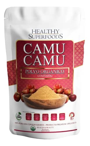 camu camu en polvo Marca HEALTHY SUPERFOODS