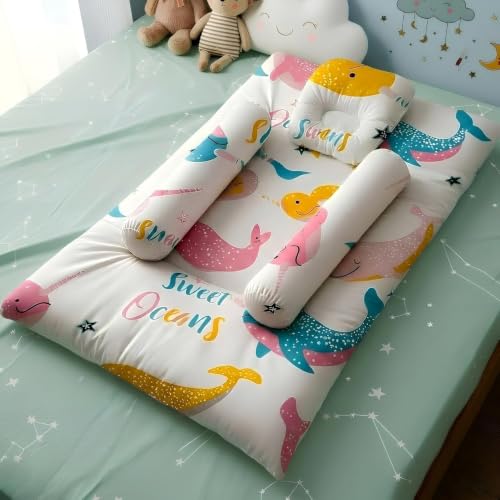 Image of StarAndDaisy Bedding Set for Baby, Baby Bed Soft & Breathable, Godari Boys & Girl Design.