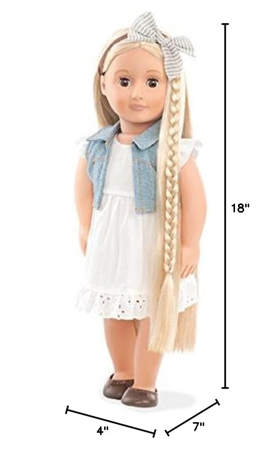 Our Generation Phoebe Hair Grow Doll 18 Doll Desertcart INDIA