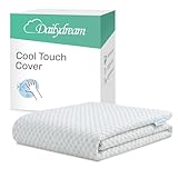 Dailydream Matratzentopper Cover Cool Touch 140x200 | Kühlender Ersatzbezug für Topper | SENSICE™-Technologie | rutschfest, atmungsaktiv & waschbar | 60% Polyester, 40% Viskose | Oeko-TEX® zertifizie