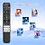 (Pack of 2) RC813 Infrared Remote Control, for TCL Google TV Remote Control, with 6 Shortcut Keys. Compatible with TCL 4k QLED/UHD/QD-Mini Series Smart TVS (no Voice)