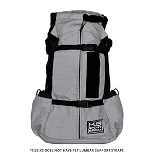 K9 Sport Sack | Dog Carrier Adjustable Backpack (Large, Air 2 - Charcoal Grey) K9 Sport Sack Dog Carrier Adjustable Backpack Large Air 2 Charcoal Grey