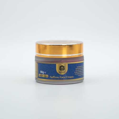 Miniatura 3 de KAPRUKA Bilesma Saffron Face Cream - Crema hidratante para piel seca y normal, reduce las manchas oscuras, círculos debajo de los ojos, arrugas -