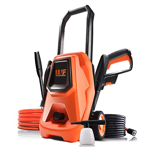 Electric High Pressure Car Washing Machine Household 220V Induction Child Lock Self-priming Dual-use Adjustable Gun Head Car Wash Pump Portable Water Gun (Color : #5)