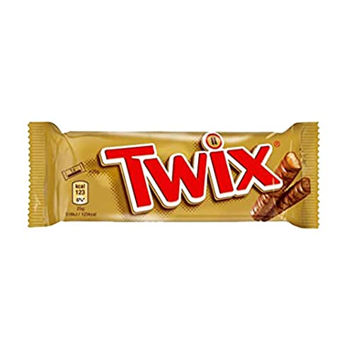 Image of Twix Chocolate Bar, 2 X 50 Gram