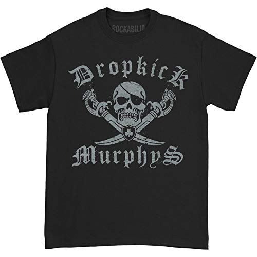 Ill Rock Merch Dropkick Murphys Jolly Roger Logo Camiseta