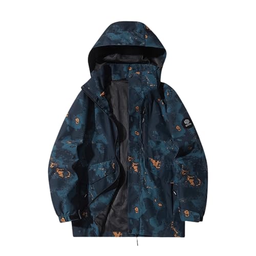 Capa impermeable transpirable de mujer en abrigo azul chic de verano y lino 4