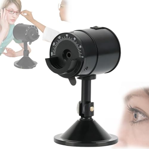 Retinoscopio ottico modello occhio per pratica di esame di rifrazione, regolazione diottrica e simulazione del diaframma della pupilla, ideale per l'allenamento in optometria