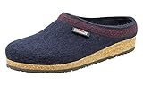 Stegmann Men's Wool Felt Clog with Cork Sole,Navy,9.5 D(M) US