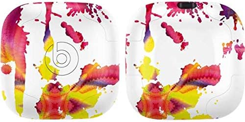 Skinit Decal Audio Skin Compatible with PowerBeats Pro - Chromatic Splatter White Design