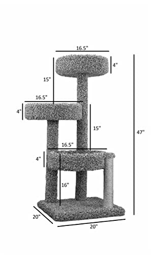 New Cat Condos Multi Level Cat Tree Condo miniatura 2