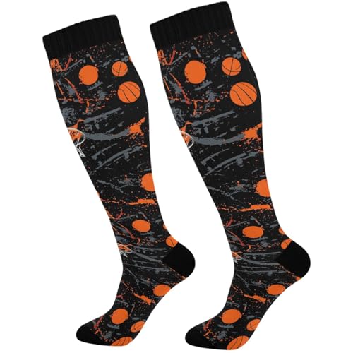 Image of Pigsaly Ceramic Mugs Coffee Cups Womens Knee High Socks Love Compression Socks Athletic Tube Sock Outdoor Sport Socks