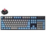 LEOPOLD FC900RBT GRAYBLUE Bluetoothキーボード USB-C接続可 日本語配列 かな有 フルサイズ 108キー キー スイッチホットスワップ対応 技適対応 Windows/macOS 単4電池駆動 CHERRY MX2Aスイッチ (FC900RBTS2/JAEGB[静音赤軸])