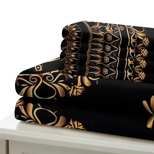 Parure de Lit Damas Classique 3D Microfibre Résistante - 7