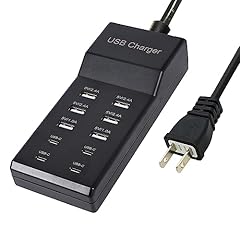 6USB-A&4USB-C Ports-black