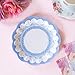 12 x Vintage Floral Disposable Paper Plates for Mother’s Day - Truly Scrumptious Afternoon Tea Party Decorations, Tableware For Birthday or Baby Shower, Wedding