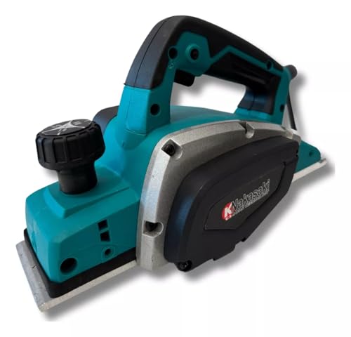 Plaina Elétrica 800W Lâmina Dupla Profissional (220, Volts)