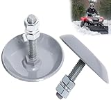 Podoy 2Pack Universal Snow Plow Blade Skid Shoes for Most ATV/UTV, 2877245 Upgrade Heavy-Duty Snowplow Skid Shoes Compatible with Polaris Ranger Razor New Sportsman Magnum