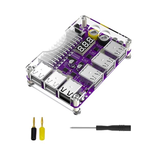 Carte de développement alimentation 24Pin adaptateur USB 12 ports 5V 12V