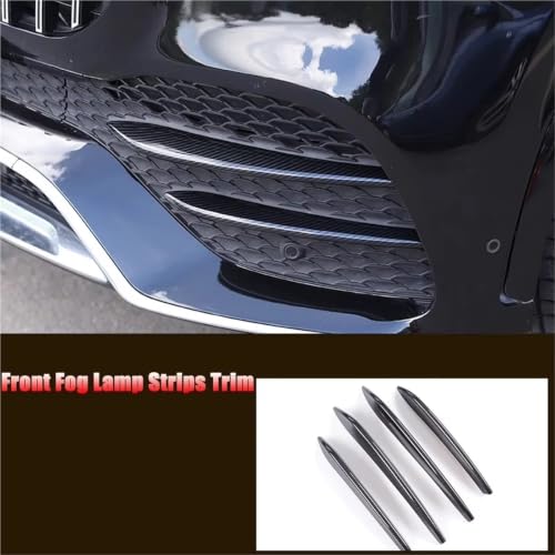 Rejillas luz antiniebla con tiras cromadas deportivas para Benz GLE W167 Coupe AMG 3