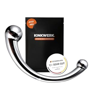 KINKWERK G-Punkt & Prostata Massagestab Metall