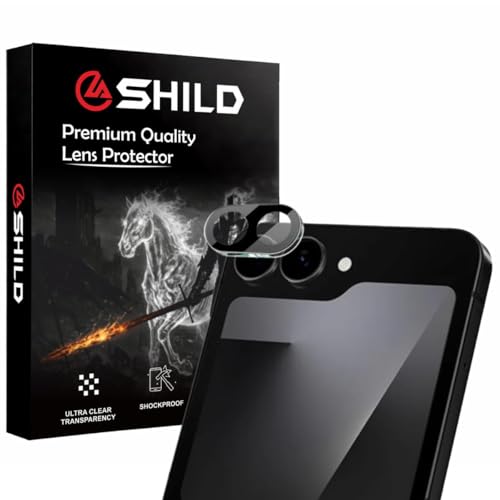 Image of SHILD Back Camera Lens Protector for -(1 Pack) - Premium HD Clear Tempered Glass | 9H Anti-Scratch Protection | Ultra-Thin, Bubble-Free & Easy Installation (amsung Z Flip 7)