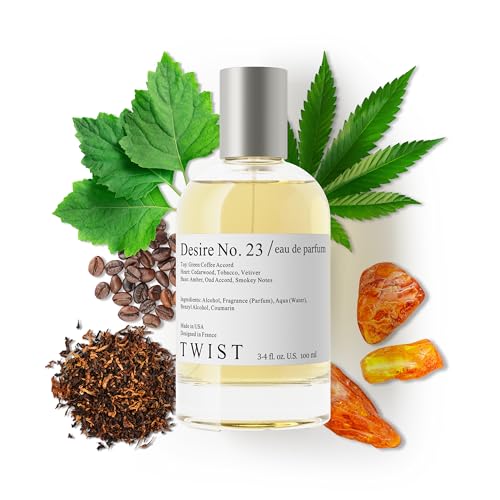 Twist Desire No. 23 Perfume for Women &amp; Men Inspired by Nas. Black Afgano