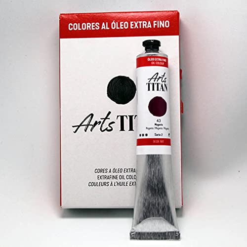 ÓLEO MAGENTA TITAN Extrafino 10 - 60ml. Nº 43