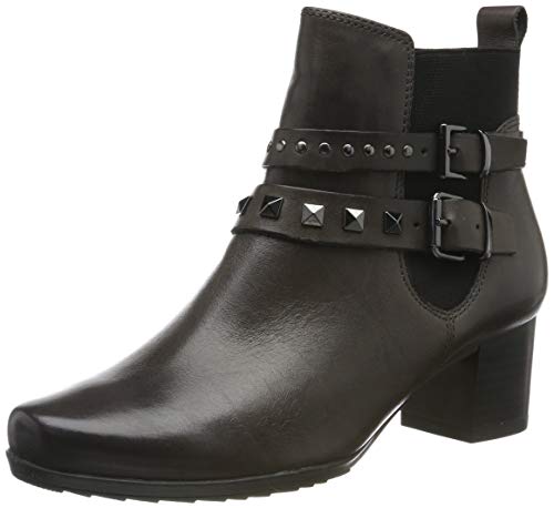 Caprice Marika, Botines para Mujer, Gris (DK Grey Nappa 213), 37 EU