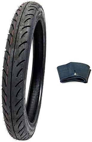 MMG Tire and Inner Tube Combo 2.75-16 Front or Rear Motorcycle M/C Performance Street Tread (P83)