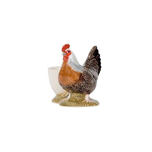 Quail Ceramics - Dorking Hen With Egg Cup