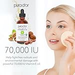 PURA D'OR 4 Oz ORGANIC Vitamin E Oil Blend 70,000 IU - 100% Natural Hexane Free, Sweet Almond, Apricot, Jojoba, Argan, Rosehip, Sunflower & Avocado Bath Oil For Scars, Skin, Face & Full Body - Image 3