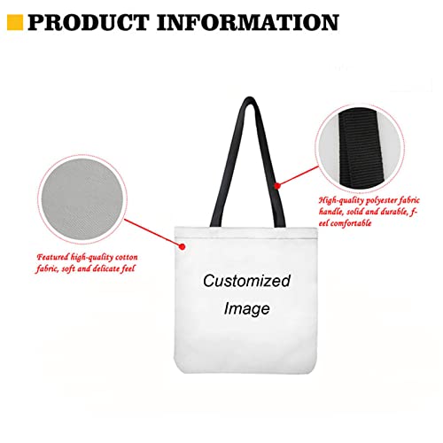 Hellhero Women's Tote Handbags Schnauzer Dogs Canvas Shoulder Bag Kitchen Reusable Grocery Bags Foldable Shopping Bags Beach Weekend Trips Workout Travel Work Library Dating Daily Bag #TOP3