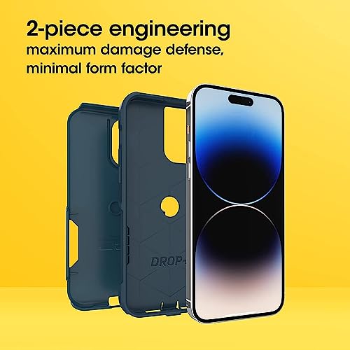 Coque OtterBox Commuter iPhone 14 résistant aux chutes avec son cache objectif - 2