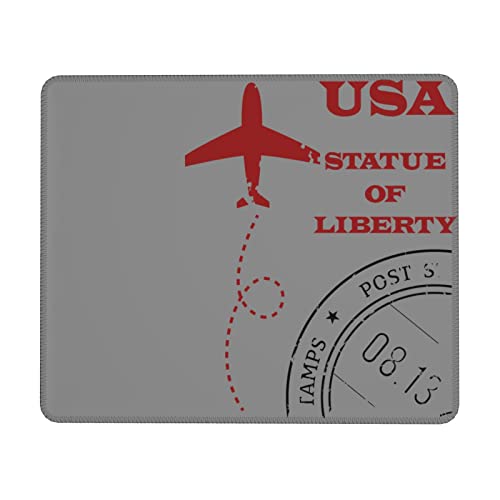 Tapis de souris vintage pour gamer, imperméable avec bords cousus, base en caoutchouc antidérapant, tapis de souris pour ordinateur portable de bureau Cover