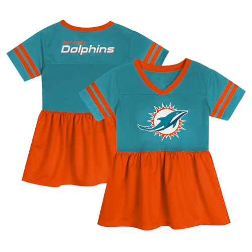 Girls Preschool NFL Stadium Lights Fashion Jersey Dress