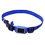 Runy Pet GPS Tracker, Cat and Dog Tracker Collar Deep Waterproof Anti-Lost Device, Tracking Device with App Tracking for Dogs, Kids, Large Cats, Luggage, Wallet Blue(Not Included 2G SIM Card)