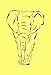 Produktbild Schablone, A5 / A4 / A3, Motiv: Elefant, aus Mylar, 125 / 190 Micron, wiederverwendbar., A3 190 micron