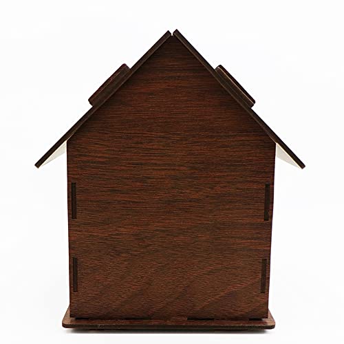 Diamond Painting Bird House,Bird Houses For Outside Hanging,Wooden Bird House,Bird Hut,Patio&Garden Décor For Wild Birds,Hummingbird,Parrot,Birdhouses,Resting Place For Birds,Gift For Bird Lovers Pink #TOP2