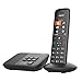 Produktbild Gigaset C570A Schnurloses Telefon mit Anrufbeantworter , großes Farbdisplay , leichte Bedienbarkeit , großes Adressbuch , Ruhe vor anonymen Anrufen, schwarz