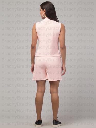 Image of Women's Co-Ord Set Lycra Top and Shorts Set |Two Piece Co-Ord Set Co-Ord Set Regular Fit