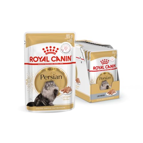Image of Royal Canin Persian Kitten Food, 85 Grams, Pack of 12, Wet Food, Supports Healthy Growth & Long Hair, Digestive Health, and Urinary Health