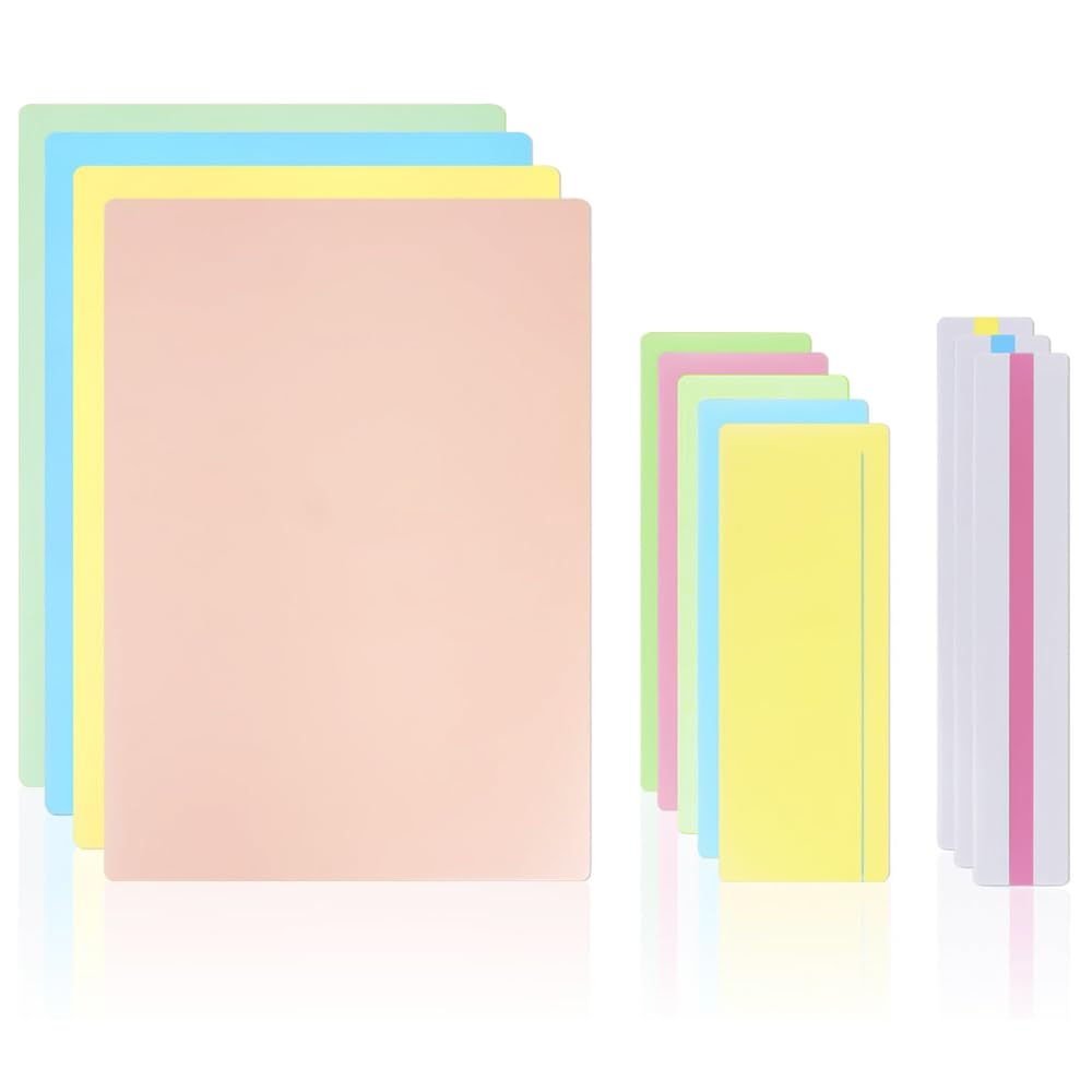 TRKETK 12 Pcs Dyslexia Overlays