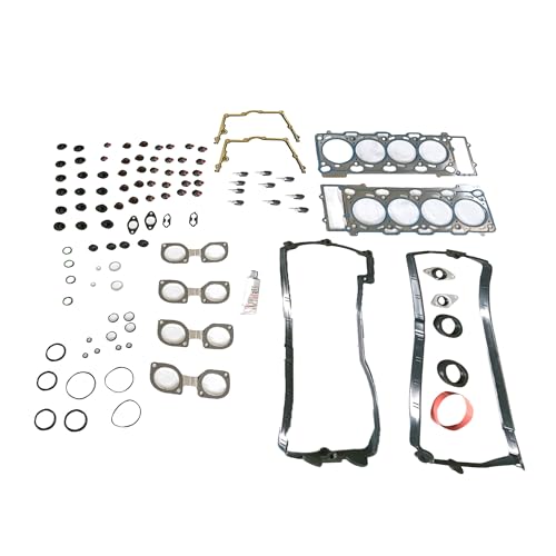 Image of PartsFlow Engine Head Gasket Set Fits 02-10 BMW 545i 645Ci 745i 745Li X5 E53 E63 4.4L V8