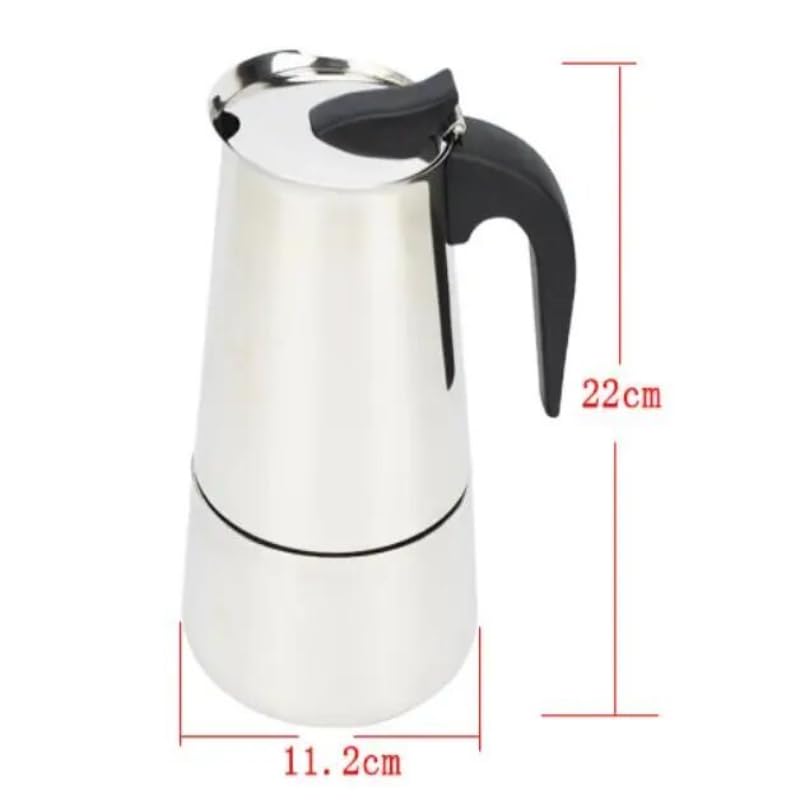 moka✕4 Amazon.com: GENERIC 4/6/9 Cups Moka Pot Caffe Machine