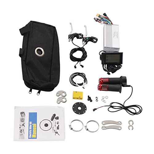 Tqshoop 29" Rear Wheel Hub E-Bike Conversion Kit, 72V 2000W Electric Bike Hub Motor Kit Mit Lcd Display & Pedal Assistant Sensor, 9 Speed Brushless Gearless Motor Wheel Kit #TOP4