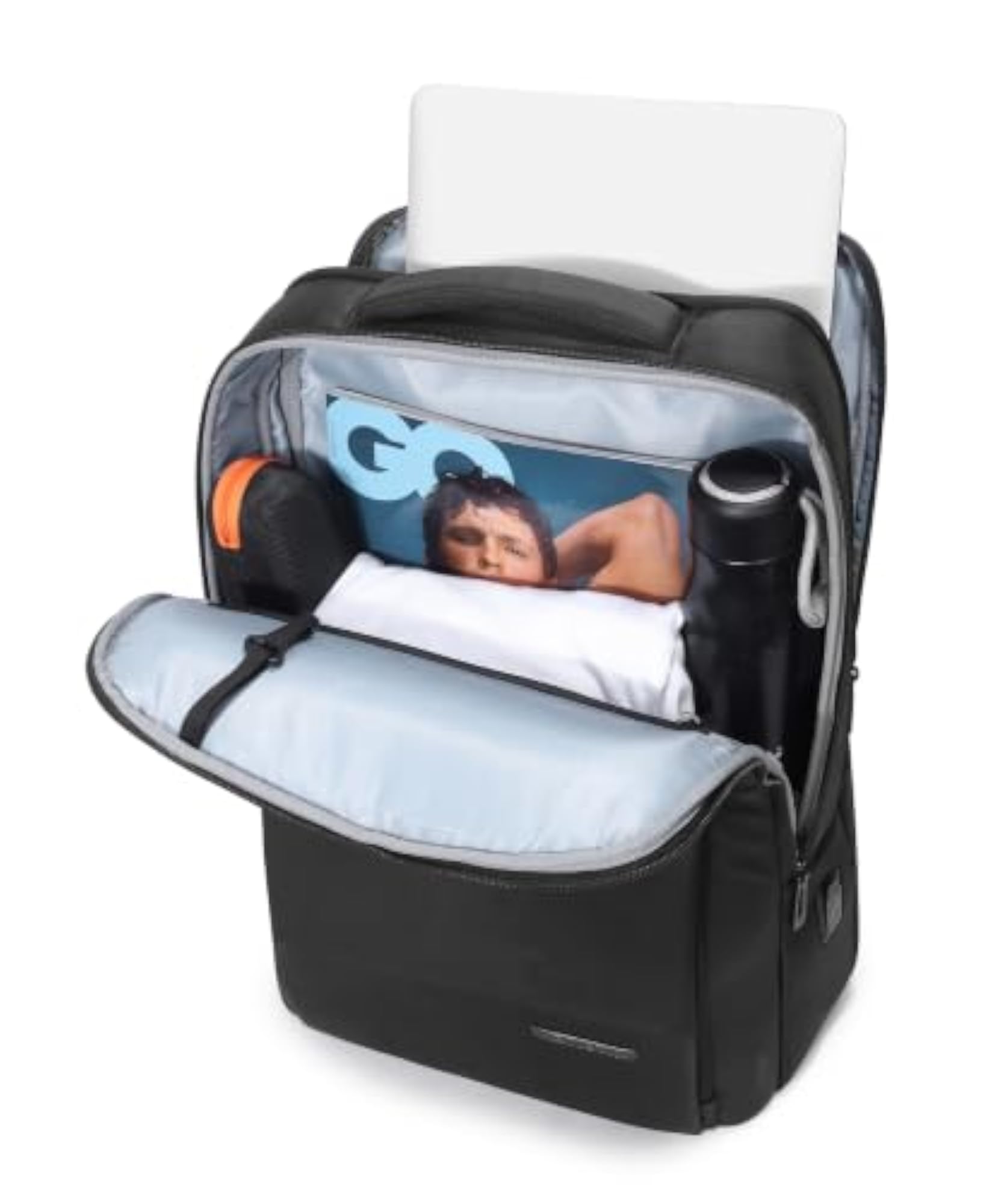 Expandable Multifunctional Laptop Bag, Anti Theft Backpack